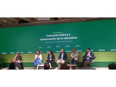 Vicente Richart en la mesa sobre transición hídrica